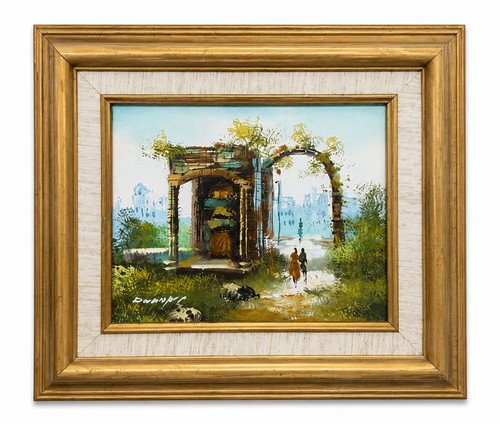 Vintage original oil painting - oil,