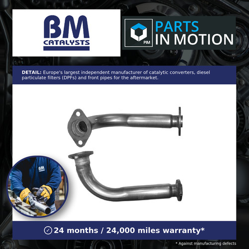 Exhaust front down pipe - pipe, fits