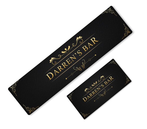 Personalised bar runner - bar, ideal