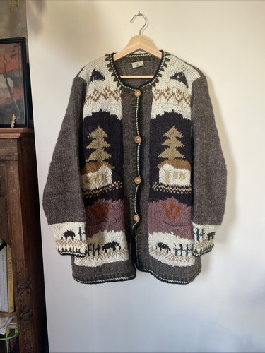 Pachamama vintage hand knit - vintage,