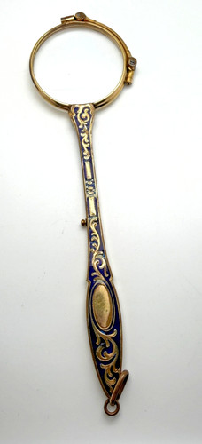 Art nouveau lorgnette lorgnon - lorgnette,