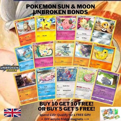 Pokemon unbroken bonds common - unbroken,
