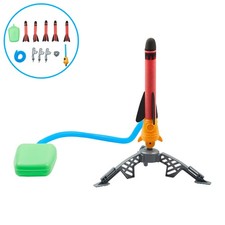 Toy Rocket Launcher for Kids with 5 Foam Rockets Toy Air Rocket Launch Outdoor