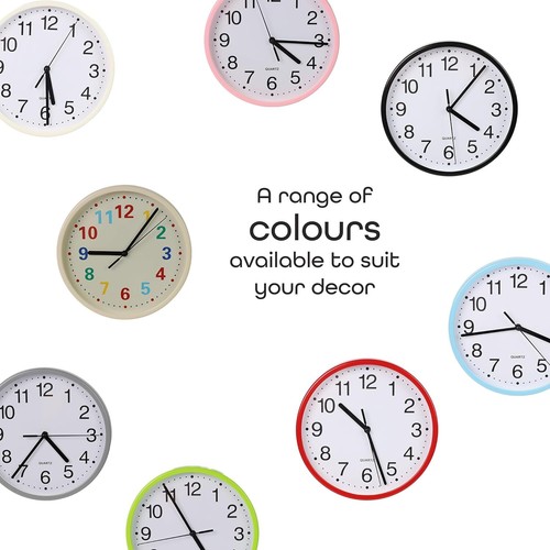 Wall clock silent - clock,