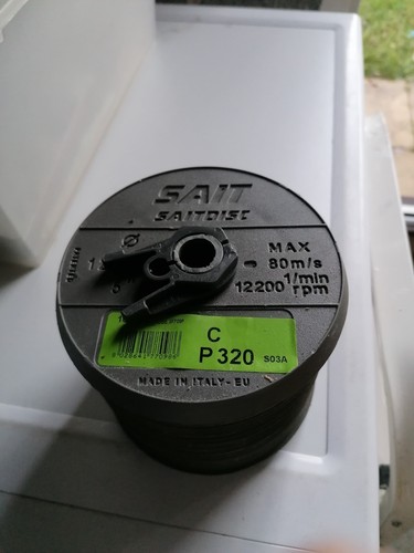Sanding discs 125 22mm 320g - x,