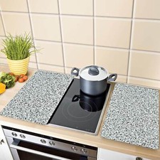 Set Of 2 Glass Hob Covers