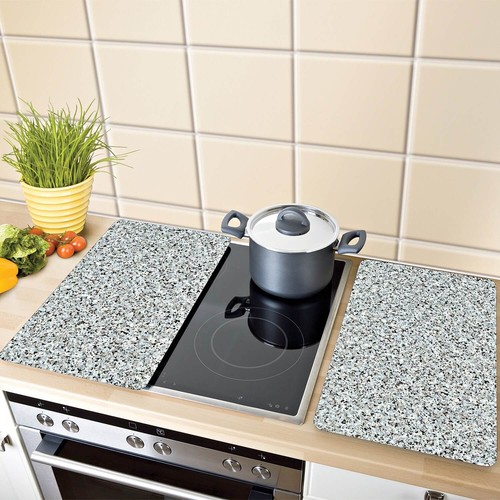 Set glass hob covers - of, 2