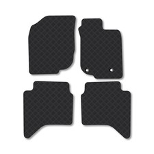 Floor Mats for Toyota Hilux (2011-2016) Rubber Tailored Fit Van Mat Set 4 Pieces