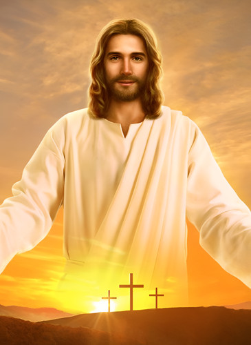 Large jesus poster - large, (brand