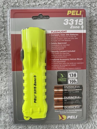 Peli flashlight yellow - peli,