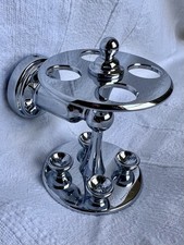 Perrin & Rowe Bathroom Set - Towel Rail, Toothbrush Holder & Ceramic Cup