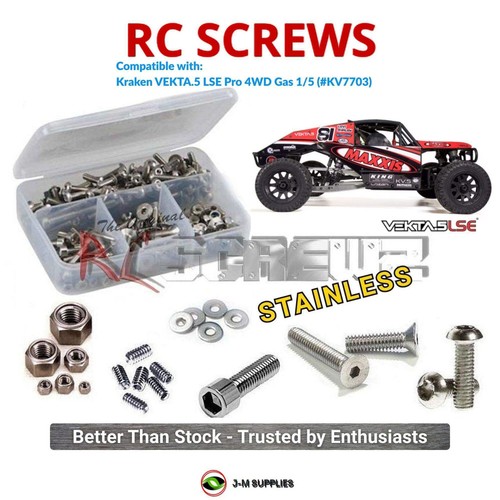 Rcscrewz stainless screw kit - rcscrewz,