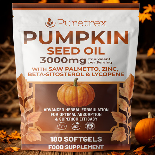 Pumpkin seed oil - pumpkin, 3000mg