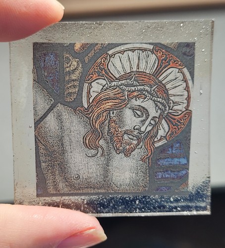 Stained glass jesus christ - stained,
