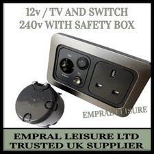 Campervan 12v TV Socket 240v