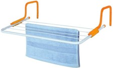 Cross Folding Radiator Clothes Airer Indoor Compact Over Radiator Clothes Dryer 