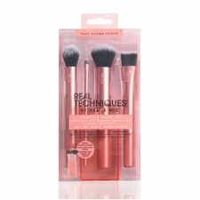 NEW Real Techniques Makeup Brushes Set Sponges Puff Blender Smooth Foundation UK