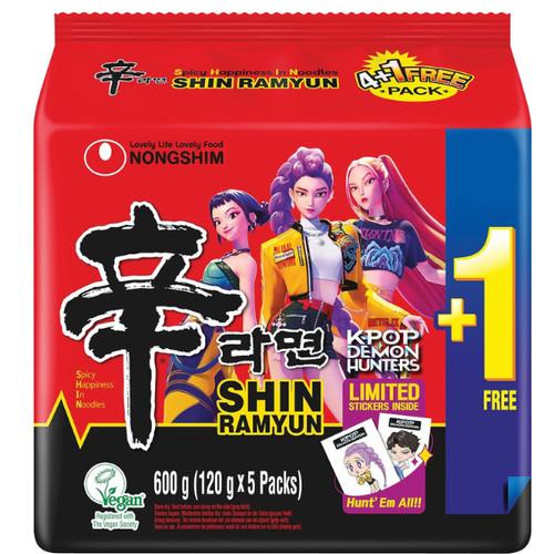 Nongshim shin ramyun 120g pack - nongshim,