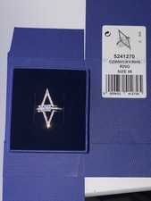 Swarovski Rhodium Plated  Funk