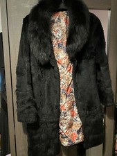 real japanese fur coat, perfect condition, size 10, vintage