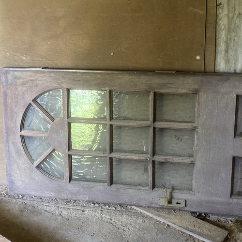 Antique wooden front - antique, with