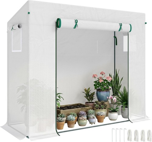 Greenhouse walk lean to - greenhouse,