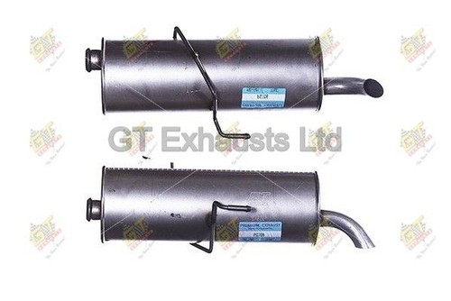 Peugeot 206 rear - 206, exhaust