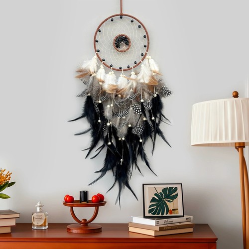 Large dream catcher feather - dream,
