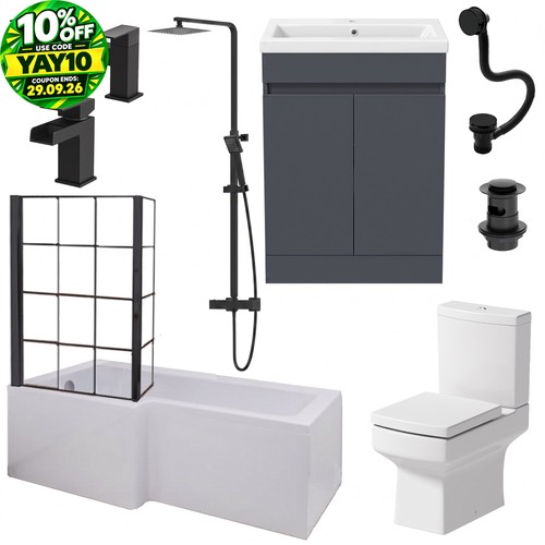 Complete bathroom suite - bathroom,