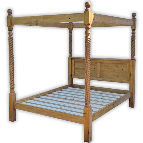 Chunky barley posts - posts, 4ft6