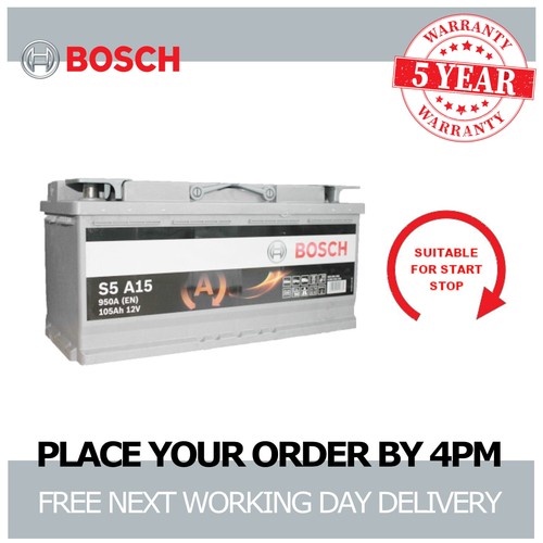 Bosch s5a15 car battery - car,