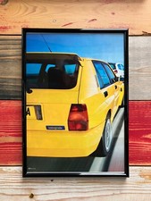 Lancia Delta Integrale 16V EVO 2 EVO2 Framed Advert Poster Man Cave Wall Art