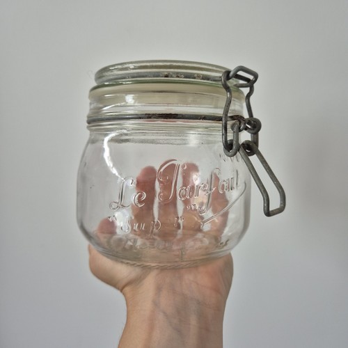 Vintage glass parfait - glass,