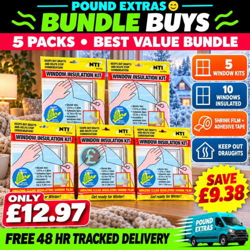 Window insulation kit pack - insulation,