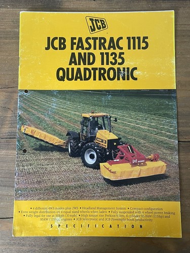 Jcb fastrac 115 1135 - jcb,