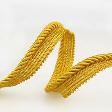 Flanged Piping Cord - Yellow - per metre