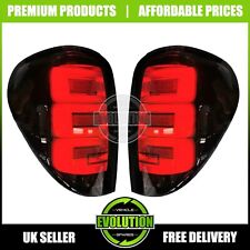 LED Rear back Lights For Mitsubishi L200 2005-14 Smoked black back light