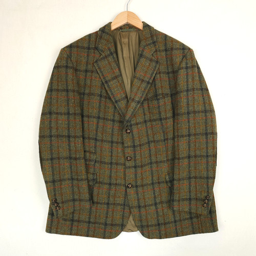 Harris tweed jacket 46r - tweed,