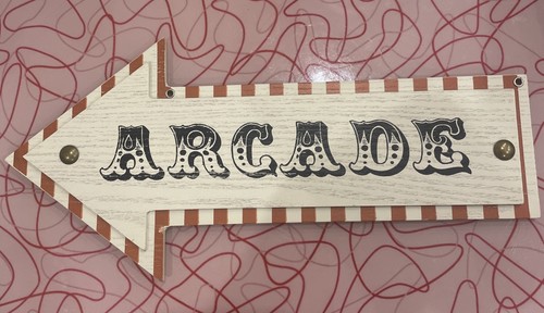 Arcade vintage style sign - vintage,