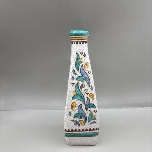 Spanish art pottery vase hand - pottery,