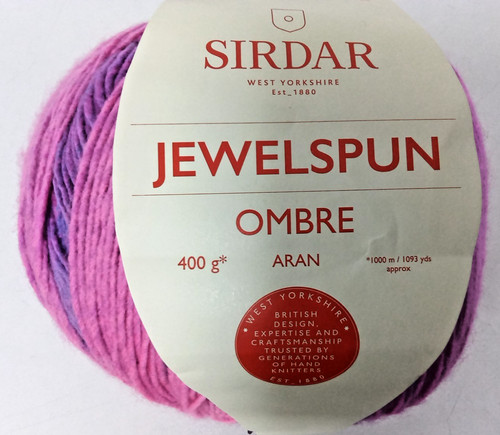Sirdar jewelspun ombre aran - jewelspun,