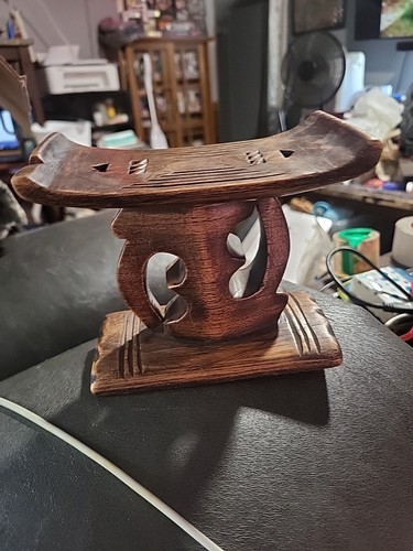 Ashanti african carved - ashanti, wood