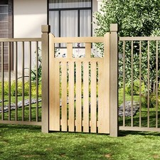 Tall Outdoor Wooden Fence