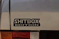 SHITBOX EDITION MOTORHOME CAMPER VAN CARAVAN / STICKERS / DECAL / GRAPHIC - 133