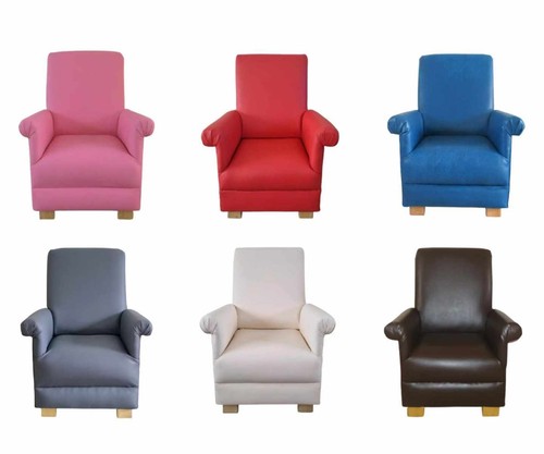 Children chairs faux leather - children's,