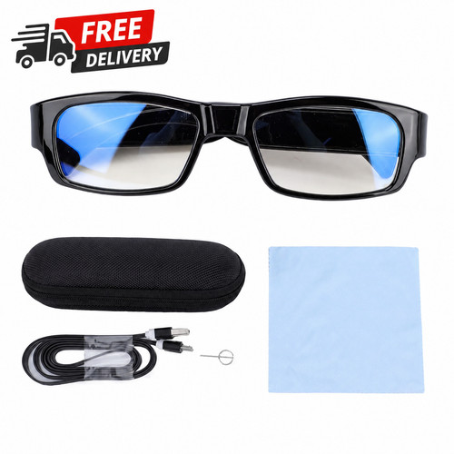 Smart 1080p camera glasses - hd,