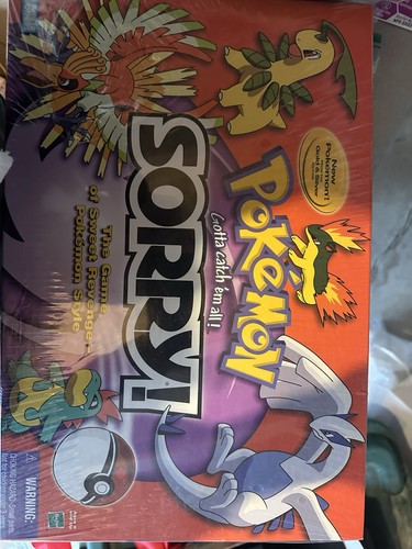 Parker brothers sorry - parker, pokemon