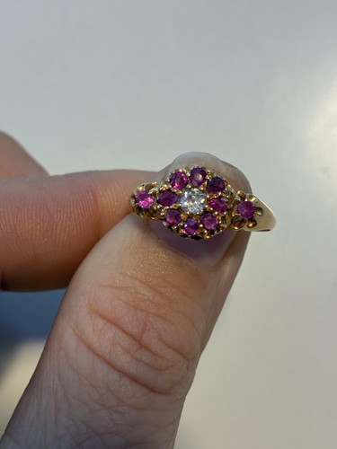 Antique edwardian 18ct gold - antique,