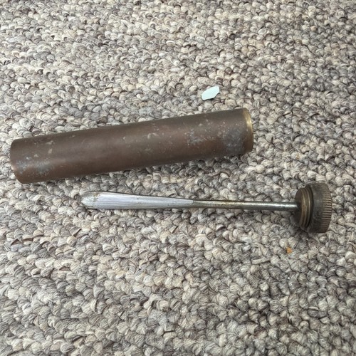 Wwii enfield rifle brass - wwii,
