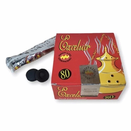 Instant charcoal discs - charcoal,